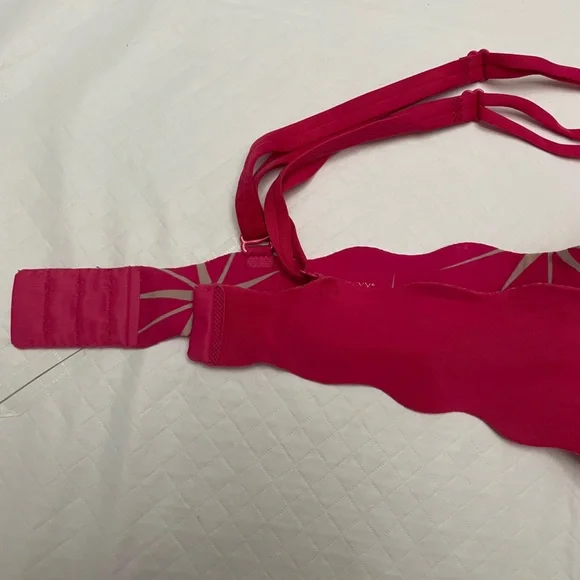 Pink Rhinestone Bra - Picture 6 of 9